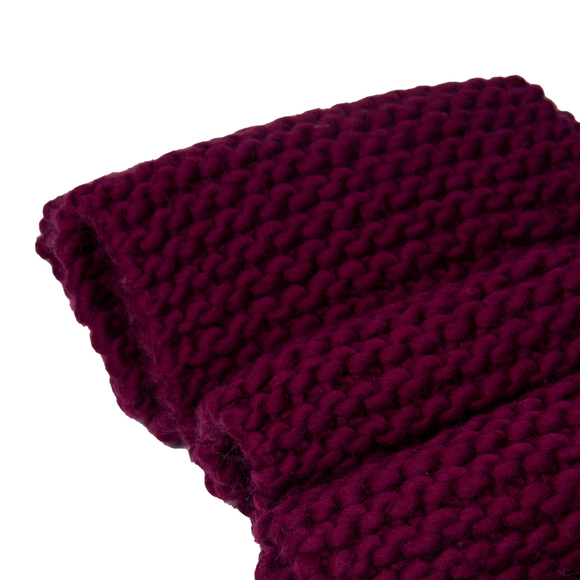 WOOL AND THE GANG BORDO KNIT SCARF | WOMENS SIZE 300CM - Picture 3 of 4